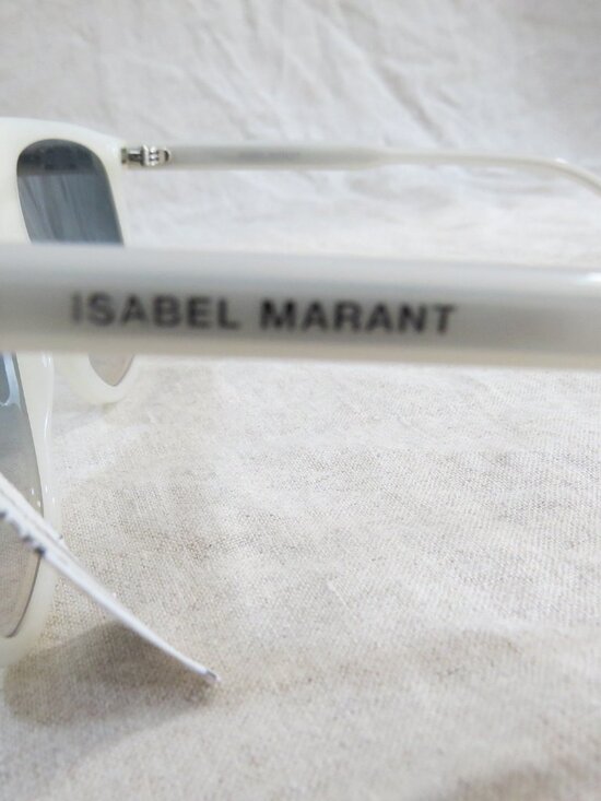 New Isabel Marant Pilot Sunglasses Women - Off White - With Branded Case